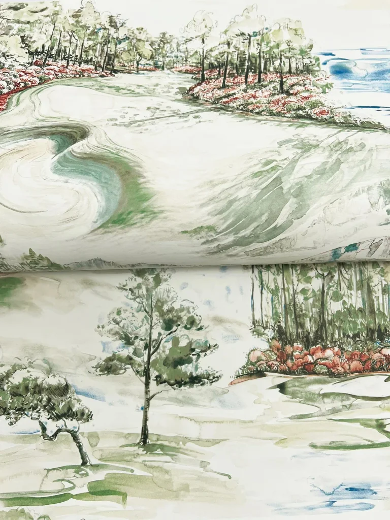Ronald Redding Hole In One Scenic Wallpaper - Multicolor — Ảnh 4