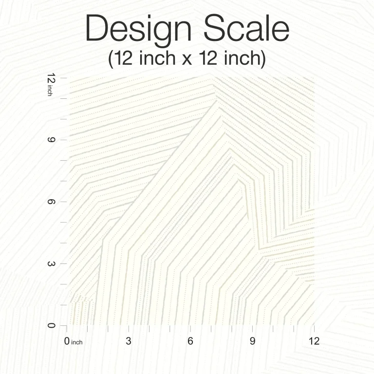 Dotted Maze Wallpaper - White — Ảnh 3