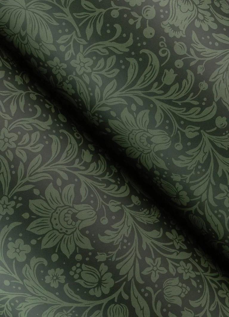 Chris Loves Julia Hague Floral Trail Wallpaper - Dark Green — Ảnh 3