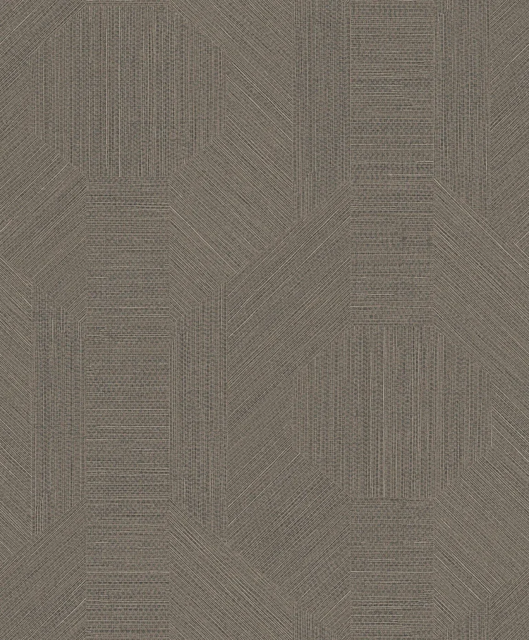 Ladon Metallic Texture Wallpaper - Pewter — Ảnh 2