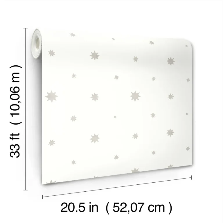 Henry Starburst Wallpaper - Stone — Ảnh 7