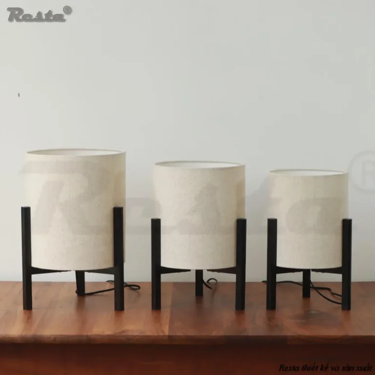 Đèn bàn Resta 13 - Màu đỏ - Loại to — Image 2
