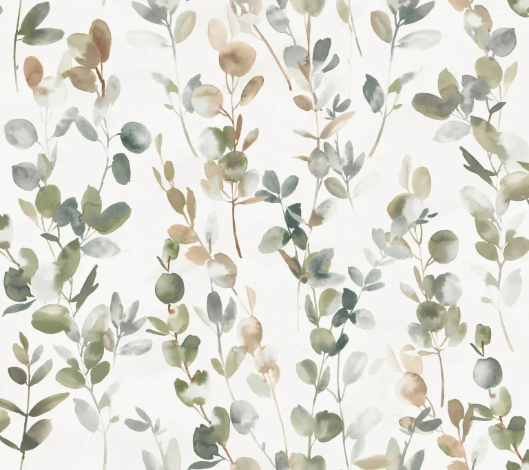 Candice Olson Joyful Eucalyptus Peel and Stick Wallpaper - Green — Image 5