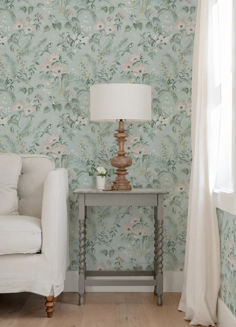 Chesapeake Frederique Wallpaper - Mint — Ảnh 3