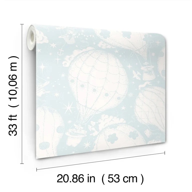 Ballongerna Wallpaper - Light Blue — Ảnh 3