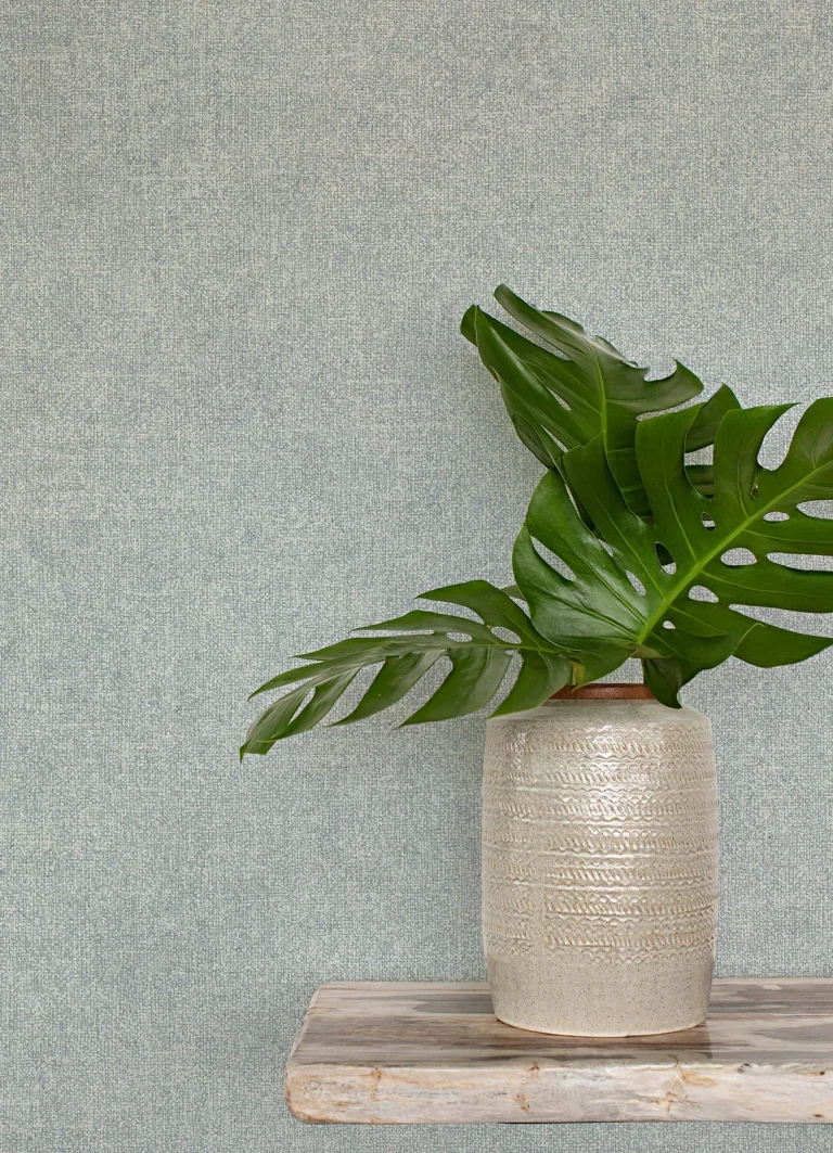 Chesapeake Homespun Textured Wallpaper - Denim — Ảnh 5