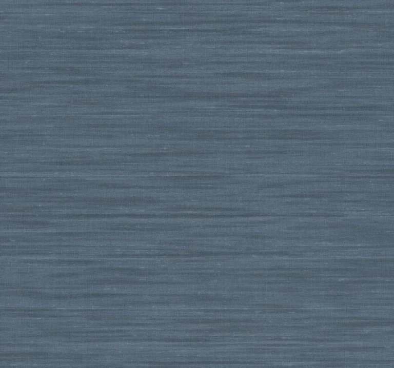 Sari Silk Faux Fabric Wallpaper - Denim — Ảnh 5