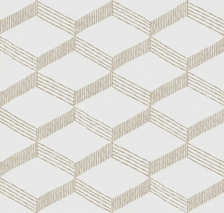 Palisades Paperweave Wallpaper - Taupe/White
