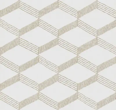 Palisades Paperweave Wallpaper - Taupe/White