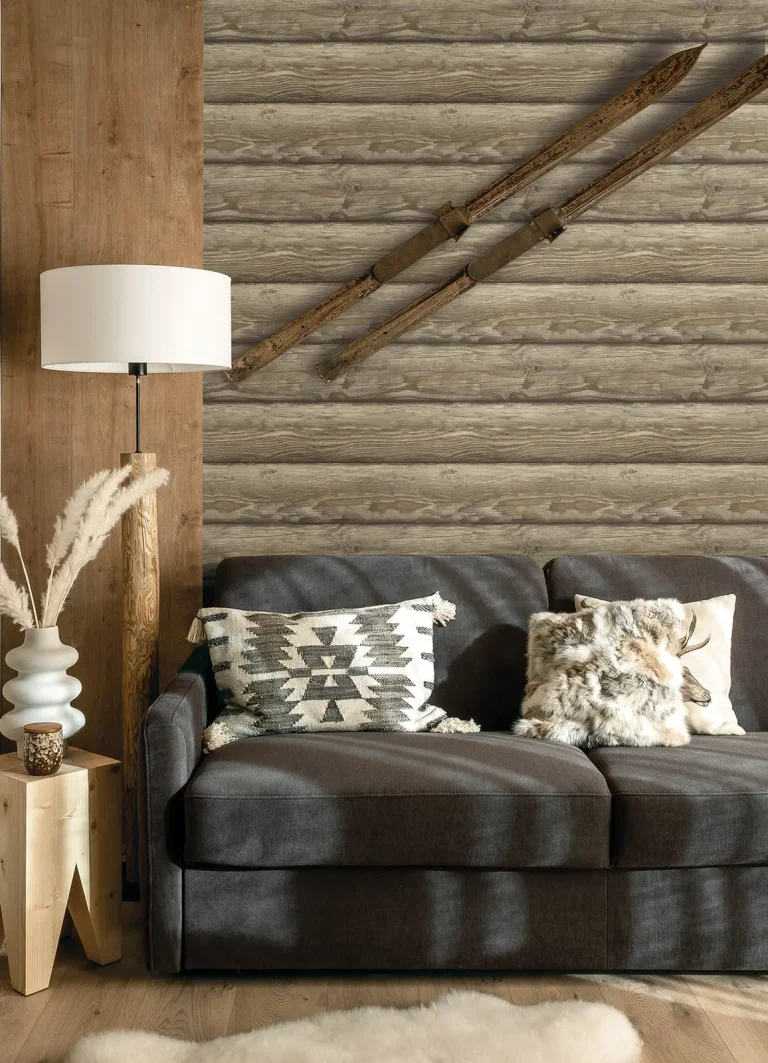 Chesapeake Bunkhouse Wallpaper - Brown — Ảnh 3