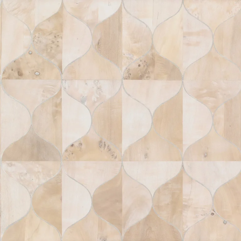 Candice Olson Burlwood Ogee Wallpaper - White — Image 4
