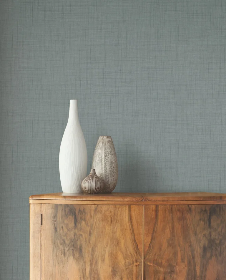 Open Air Crosshatch Wallpaper - Light Blue — Ảnh 4