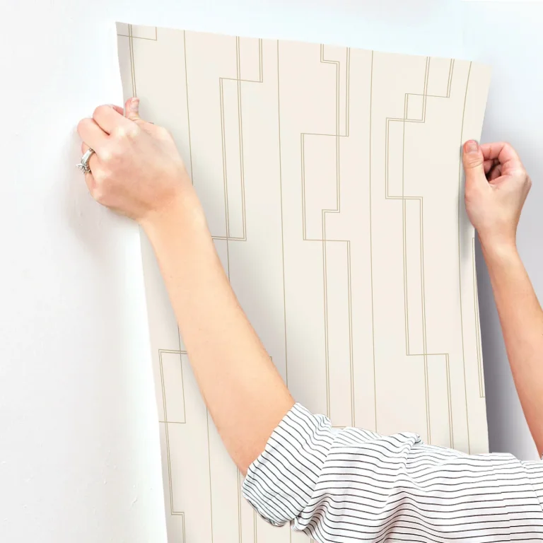 Anson Deco Detailing Wallpaper - Ivory — Image 6