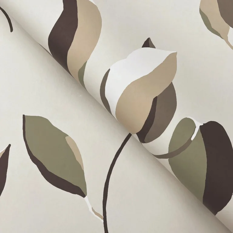 Brushwork Branches Wallpaper - Violet — Image 6