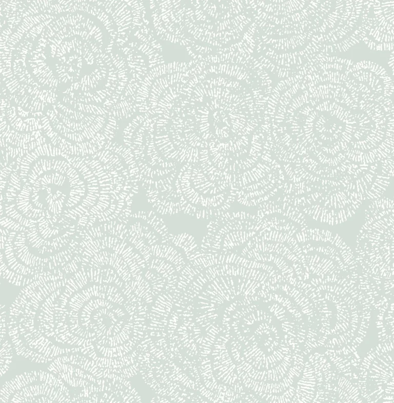 Ambroise Abstract Floral Wallpaper - Seafoam — Ảnh 4