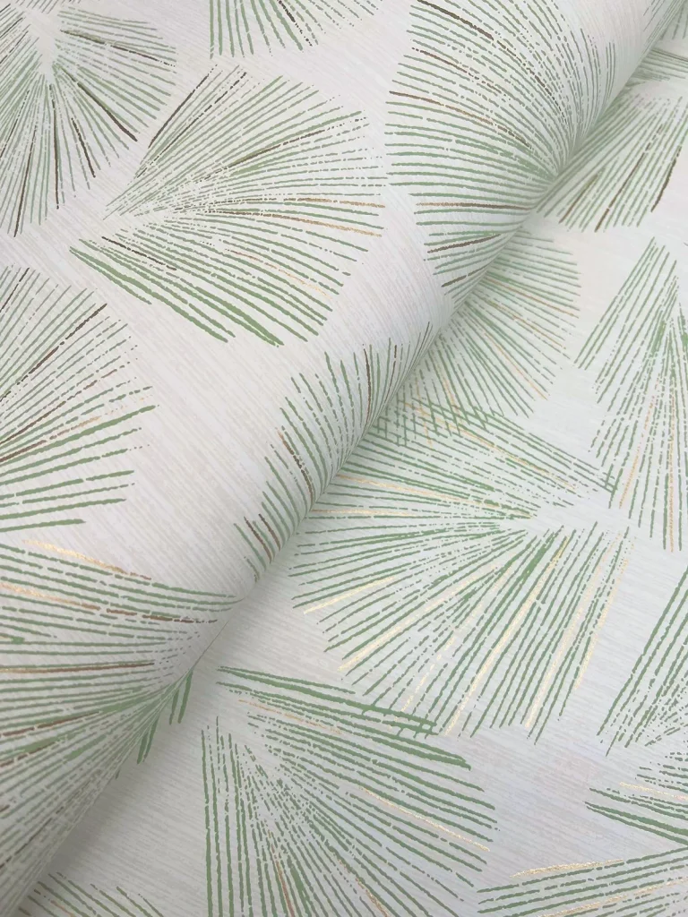 Elora Leaf Wallpaper - Green — Ảnh 3