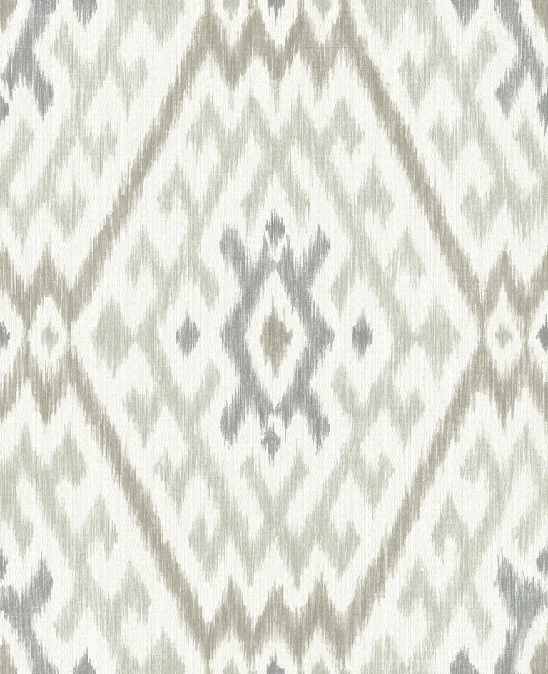 Solola Ikat Wallpaper - Stone — Ảnh 5