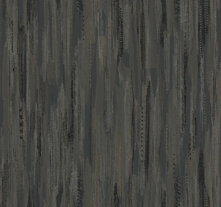Ronald Redding Tribeca Texture Stripe Wallpaper - Charcoal — Ảnh 6