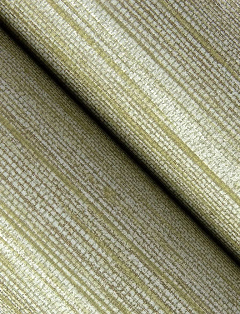 Sheehan Faux Grasscloth Wallpaper - Gold — Ảnh 3