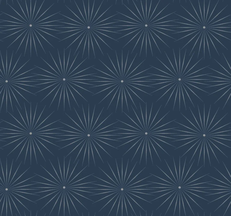 Starlight Wallpaper - Navy/Silver — Ảnh 4