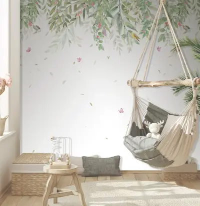 Cute Walls - Hanging Garden Gems Mural 6130-1