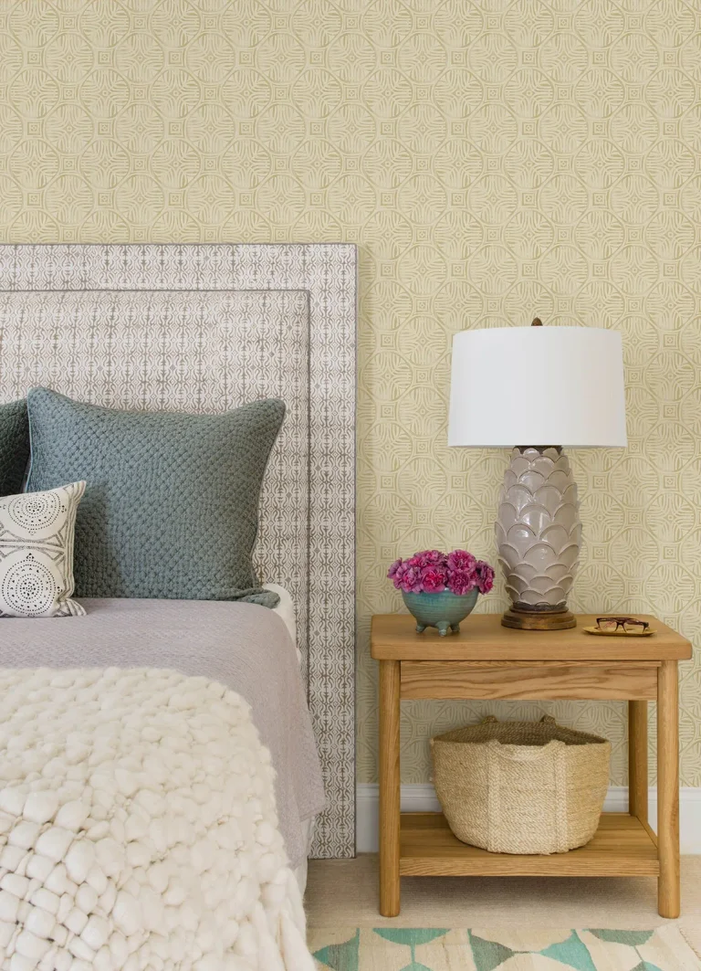Chesapeake Sandee Medallion Wallpaper - Butter — Ảnh 6