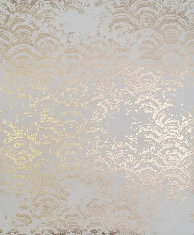 Eclipse Wallpaper - White/Gold