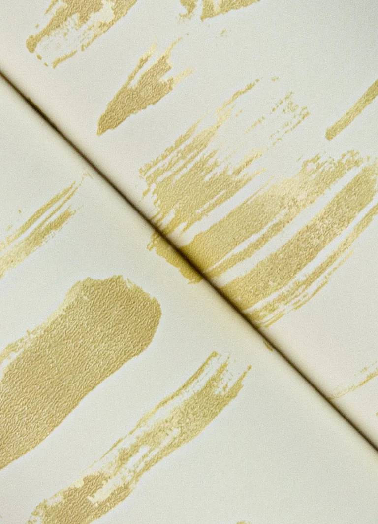 Dwell Brushstrokes Wallpaper - Gold — Ảnh 4