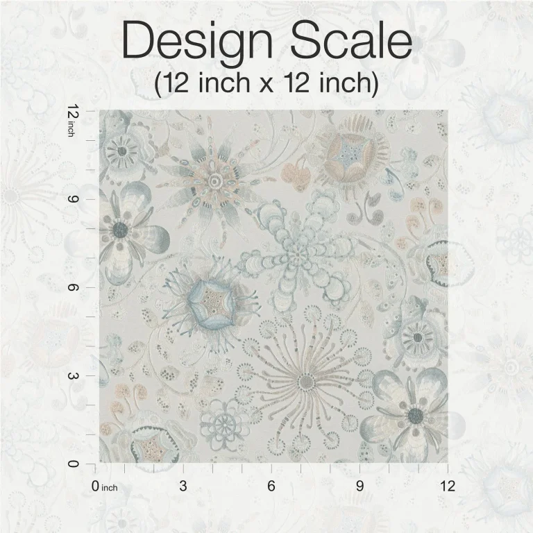 Magic Garden Wallpaper - Neutral — Ảnh 6