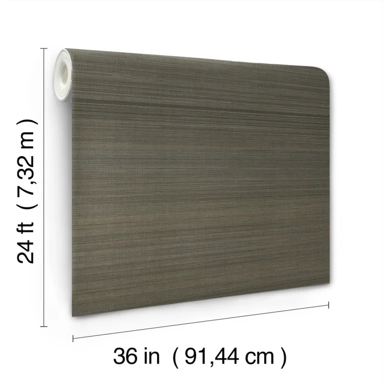Ronald Redding Fine Abaca Wallpaper - Tailored Abaca Walnut — Ảnh 2