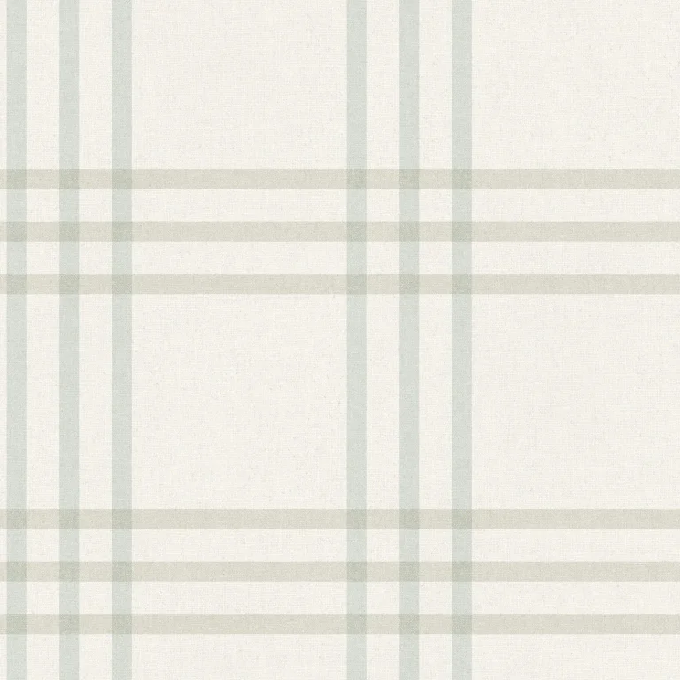 Chesapeake Fletcher Plaid Wallpaper - Aqua — Ảnh 5