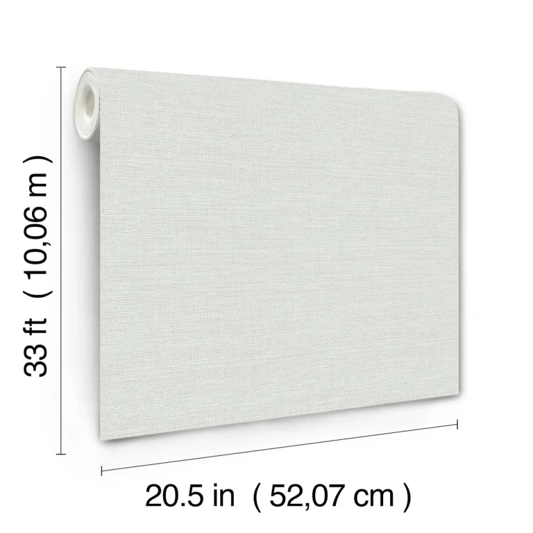 Chesapeake Agave Faux Grasscloth Wallpaper - Light Blue — Ảnh 3