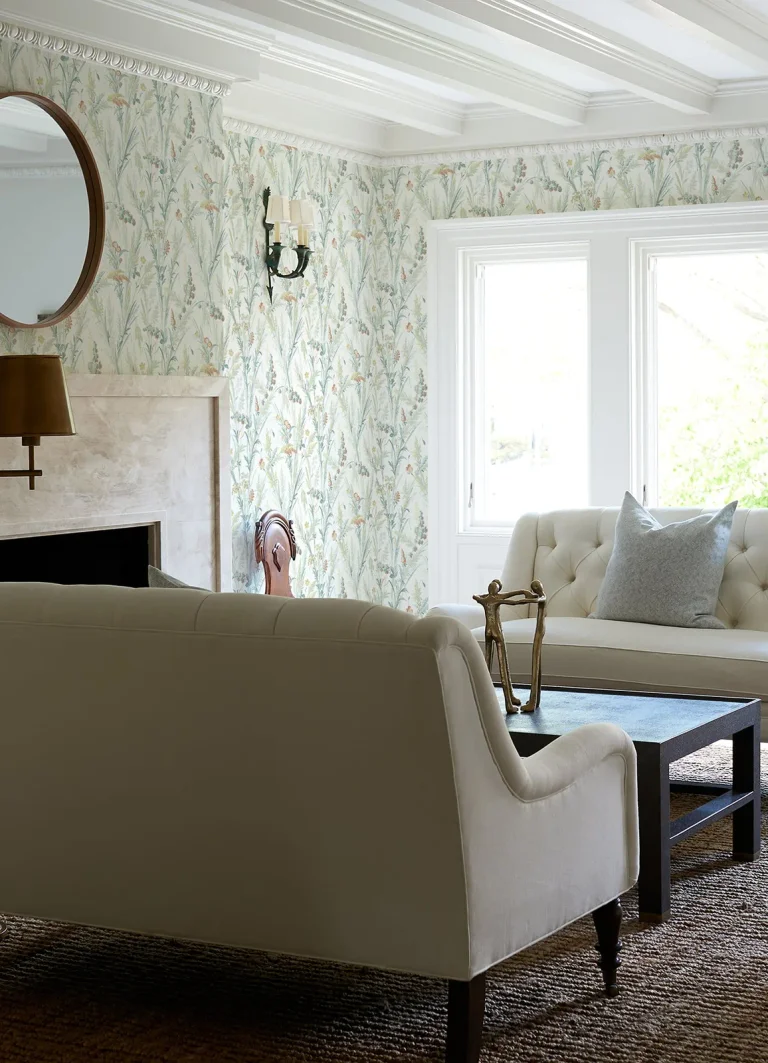 Chesapeake Hillaire Meadow Wallpaper - Teal — Ảnh 2