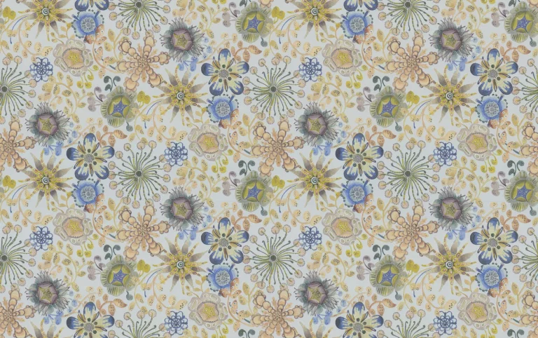 Magic Garden Wallpaper - Blue/Green — Ảnh 4
