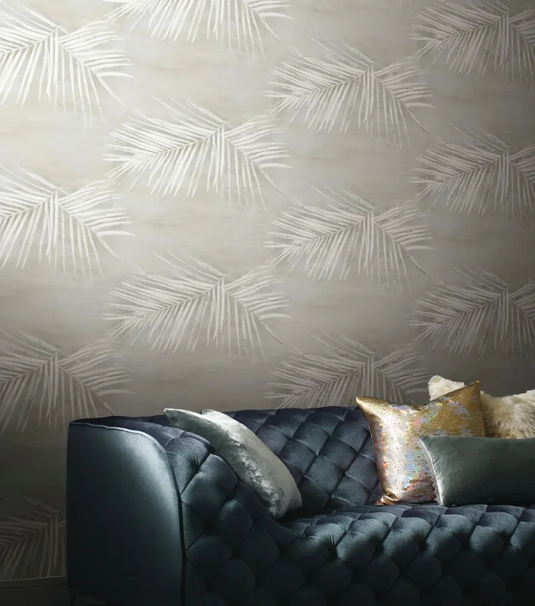 Endless Summer Peel and Stick Wallpaper - Grey/Silver — Ảnh 3