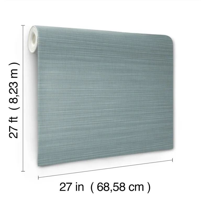 Down To Earth Striated Wallpaper - Aquamarine — Image 6