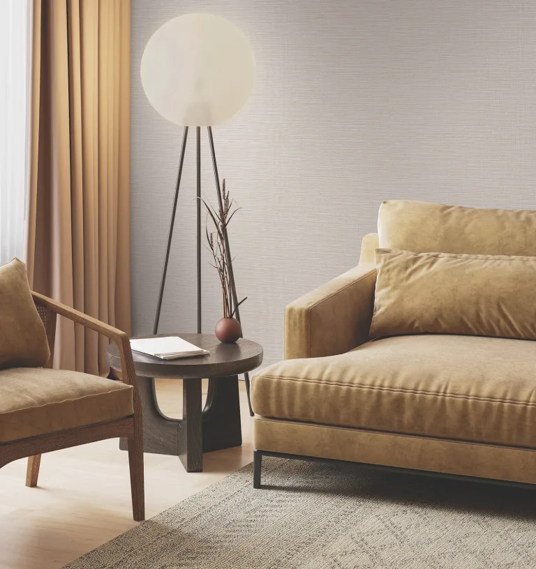 Ronald Redding Horizon Paperweave Wallpaper - Taupe — Ảnh 3