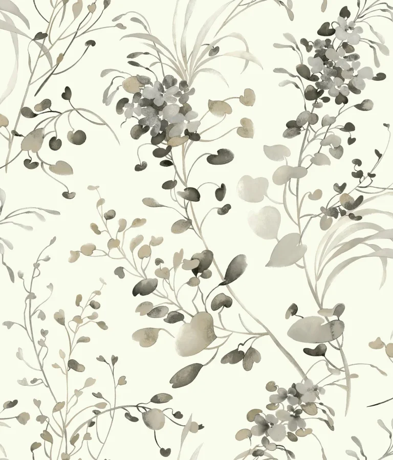 Candice Olson Spring Whispers Wallpaper - Charcoal — Ảnh 3