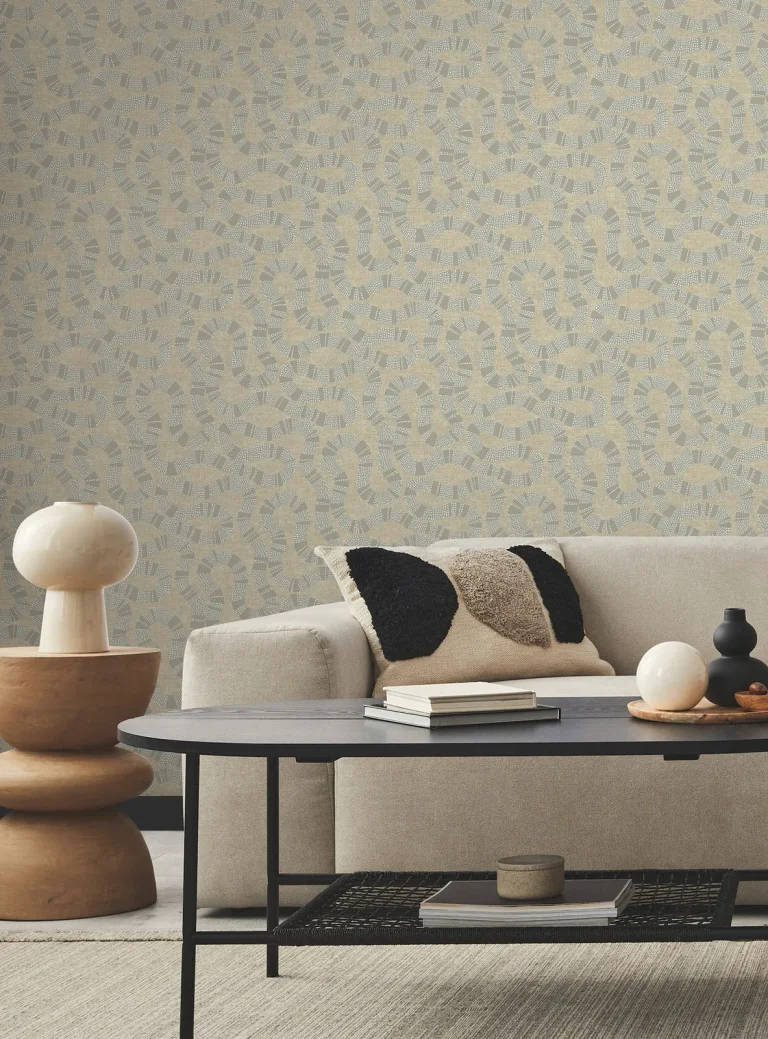 Ophidia Wallpaper - Taupe — Image 4