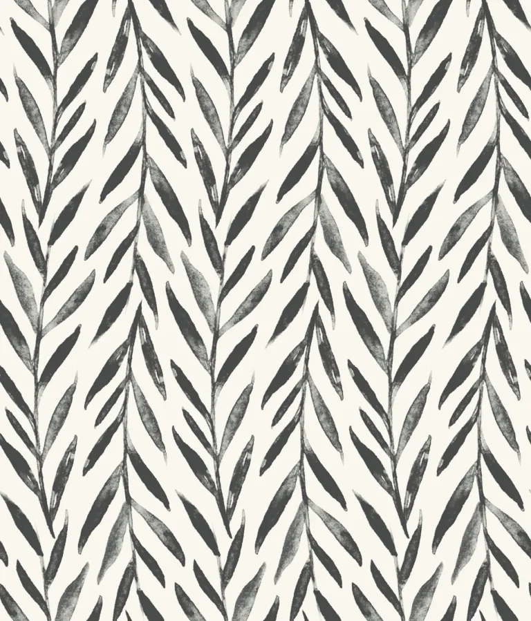 Magnolia Home Willow Peel and Stick Wallpaper - Black — Ảnh 2