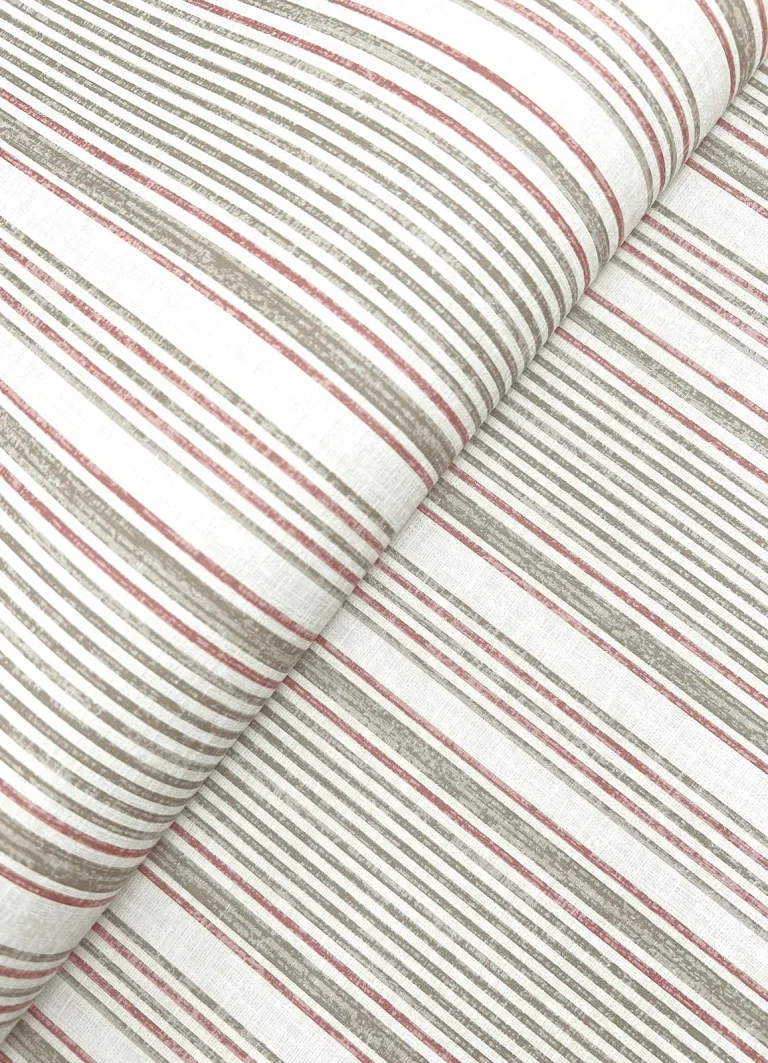 Ayanna Striped Wallpaper - Rust — Ảnh 3