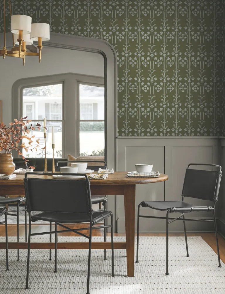 Magnolia Home Lydia Wallpaper - Moss — Ảnh 4