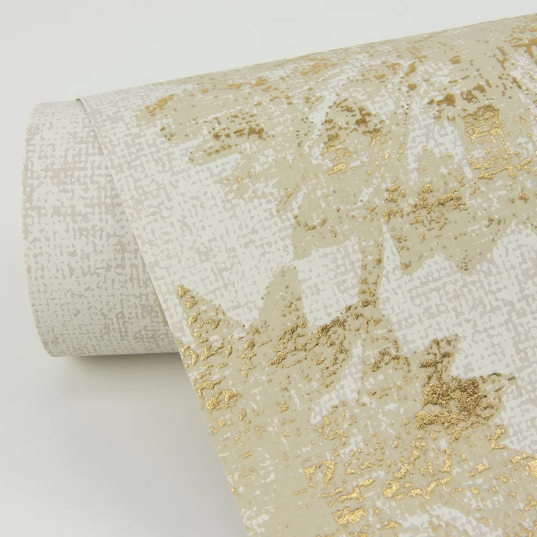 Kala Floral Wallpaper - Gold — Ảnh 3