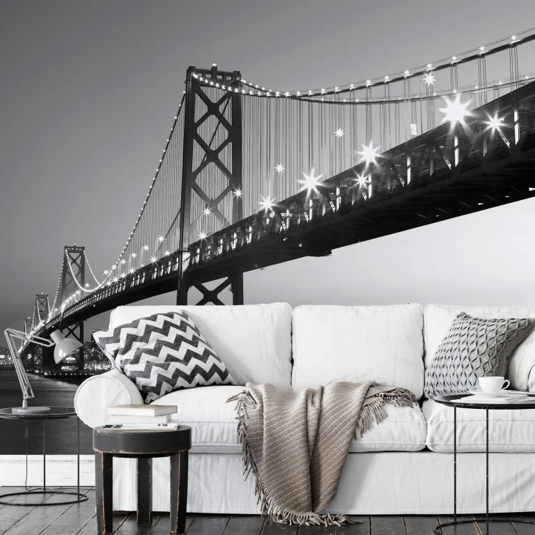 San Francisco Skyline - Wall Mural 5407 - 8 Panel - 384cm x 260cm — Ảnh 2
