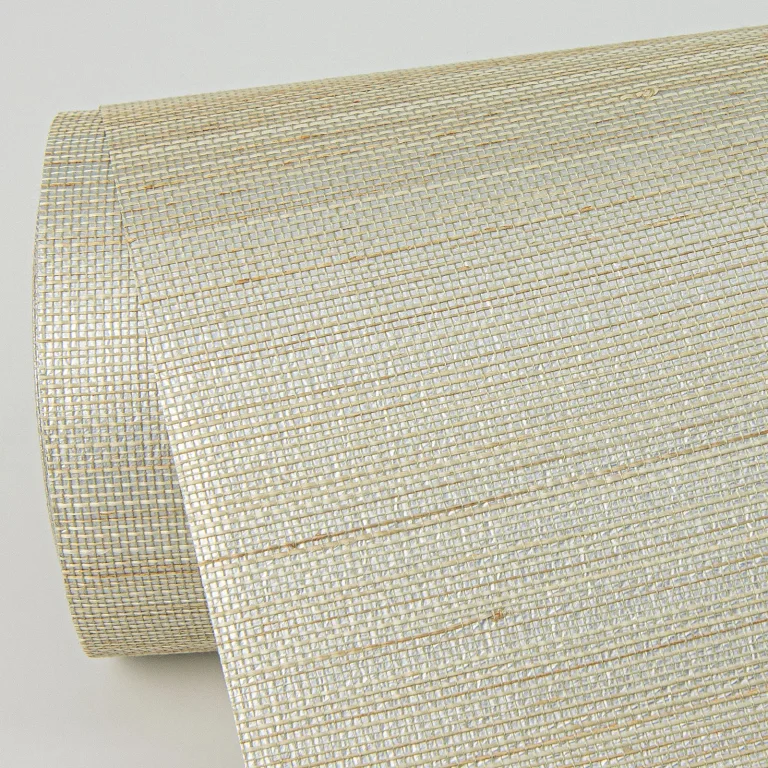 Hiromi Abaca Grasscloth Wallpaper - Champagne — Ảnh 2