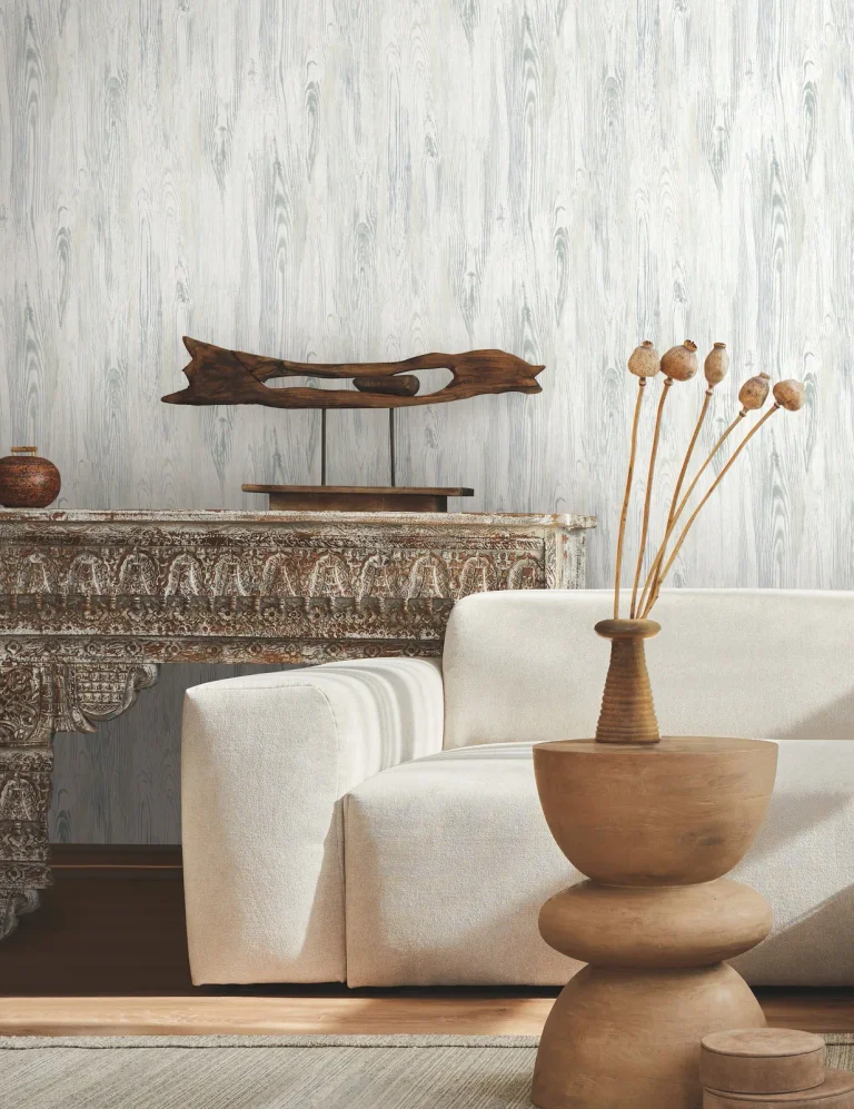 Rusticano Wallpaper - White/Blue — Ảnh 2