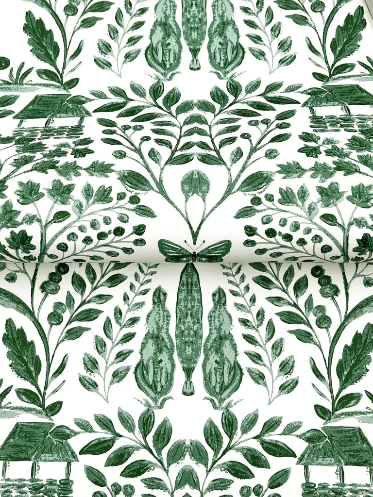 Anoki Scenic Woodlands Wallpaper - Green — Image 4