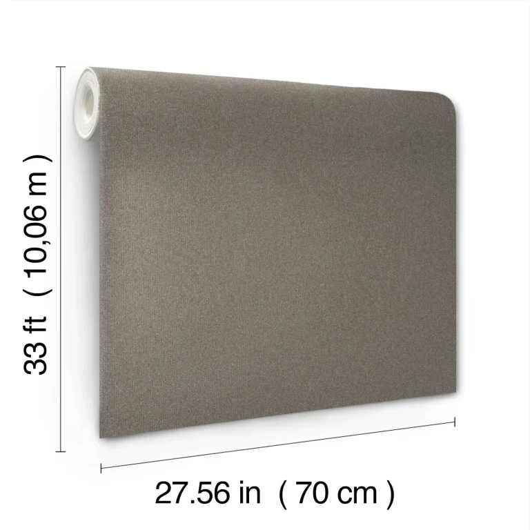 Glistening Quartz Beaded Wallpaper - Pewter
