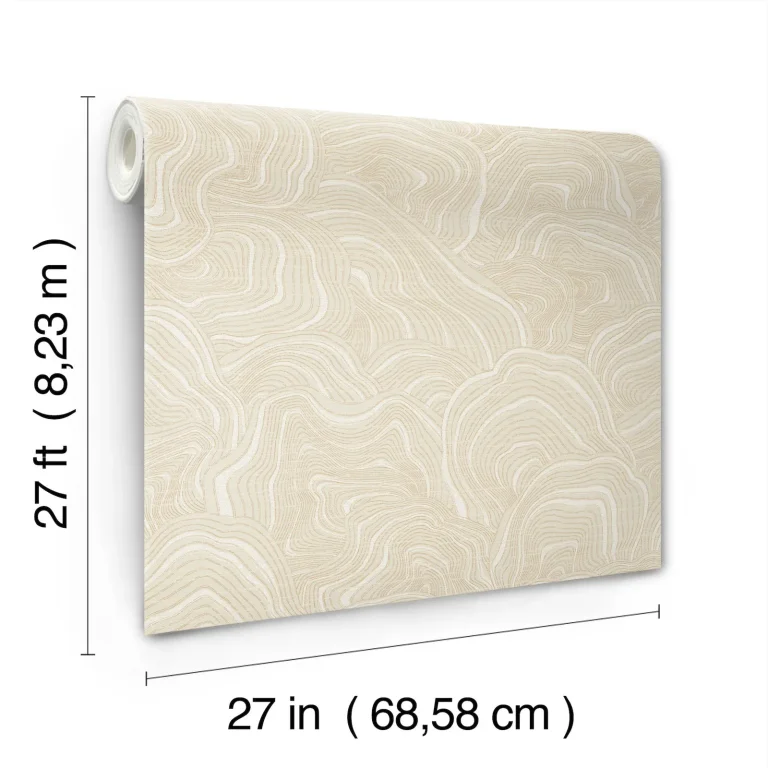 Ronald Redding Geodes Wallpaper - Cream — Ảnh 6