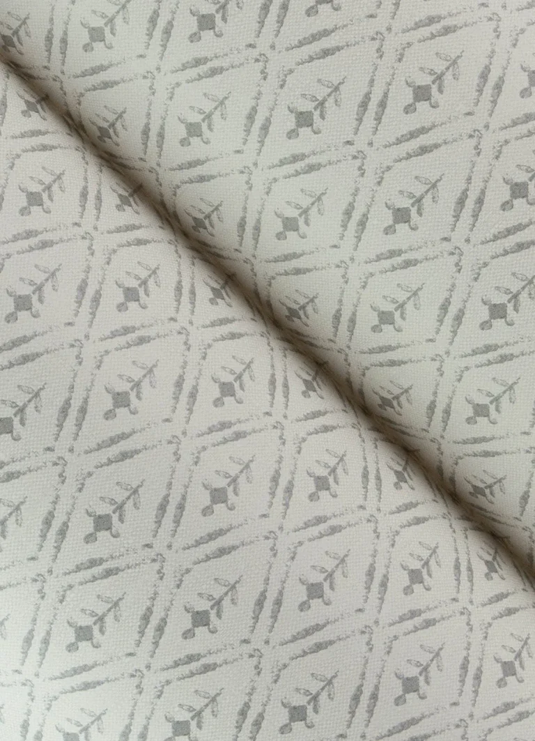 Chris Loves Julia Tillie Diamond Floral Wallpaper - Grey — Image 3